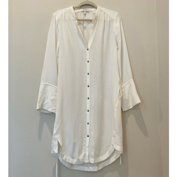 AYR Shirt Dress Button Down Long Sleeve - Picture 1 of 9